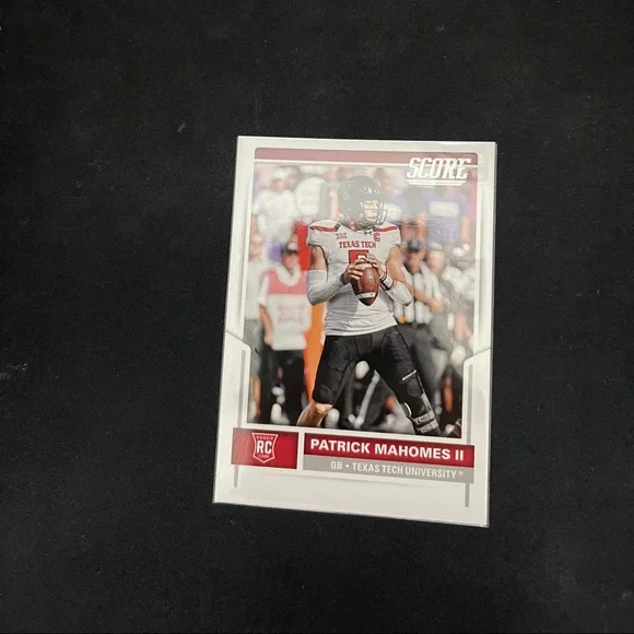 Score | Other | Patrick Mahomes Rookie Football Card | Poshmark Score | Other | Patrick Mahomes Rookie Football Card | Poshmark